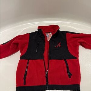 Alabama Crimson Tide Officially Licensed Collegiate Fleece Jacket Size 3T